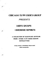 Users Groups Hardware Reprints