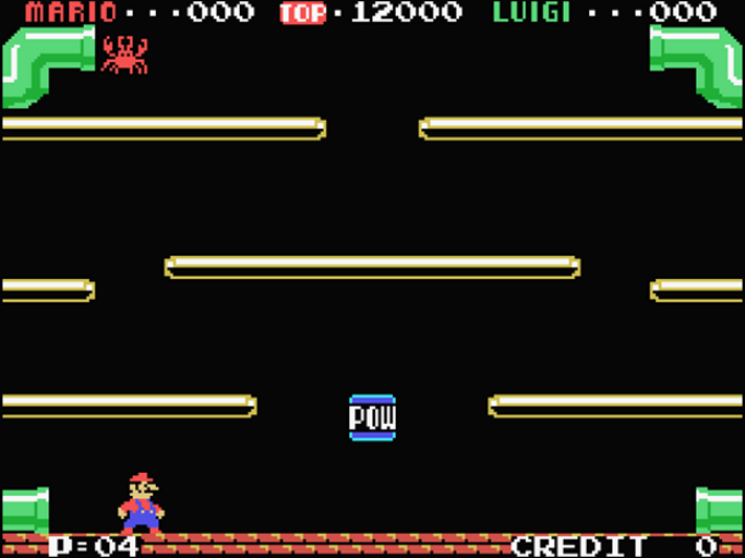 Mario Bros for the ColecoVision
