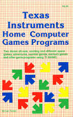 Texas Instruments Home Computer Games Programs